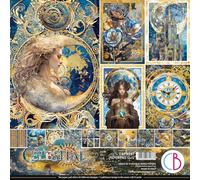 Ciao Bella Bloc de papier Celestial 30,5 x 30,5 cm - 190 g/m²