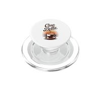 Ciao Bella Rétro Café Italien Sunrise Art PopSockets PopGrip pour MagSafe