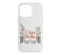 Ciao Bella Rétro Italie Terrasse Vintage Voyage Nostalgique Coque pour iPhone 14 Pro Max