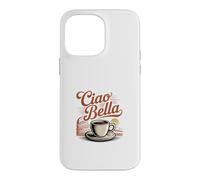Ciao Bella Rome Art du café Vintage Italien Coque pour iPhone 14 Pro Max