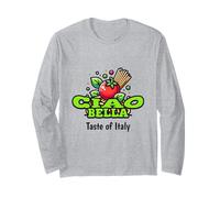 Ciao Bella Taste of Italy Design Gourmand Vert Manche Longue