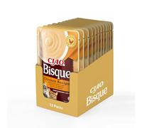Ciao Bisque by INABA Cat Treat - Chicken - 12 Packs (480g Total) / Moist Cat Treat, Delicious & Healthy Snack, Puree Food Topper, Side Dish, Complement, Natural, Grain Free