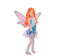 Ciao Bloom Tynix Winx Club costume déguisement fille (Taille 4-6 ans), Blue, Pink