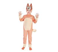 Ciao- Bluey chien grenouillère peluche garçon unisex costume déguisement original Bluey BBC
