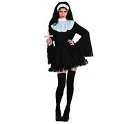 Ciao- Costume Suora Esorcista, Taglia Unica Adulto Nonne, Femme, Uni, 62175, Noir