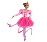 Ciao Danseuse princesse Etoile costume déguisement fille (taille 4-6 ans) avec ruban ballerine en satin