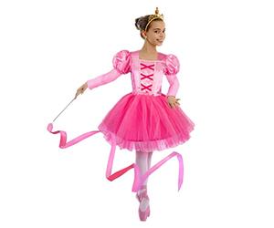 Ciao Danseuse princesse Etoile costume déguisement fille (taille 4-6 ans) avec ruban ballerine en satin