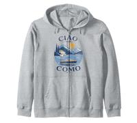 Ciao de Côme Lac Lakecore Italien Summer Vintage Sweat à Capuche