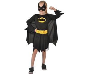 Ciao Filles et filles Batgirl pour Fille Original Dc Comics (Taille 5-7 Ans) Costumes, Noir, ans/110 cm EU