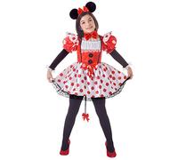 Ciao Fiori Paolo 23044 - Mimi la costume enfant, 9 - 11 ans, Rouge/Blanc
