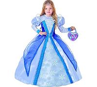 Ciao Fiori Paolo - 27139 Princesse des Neiges Déguisement pour fille 4-5 anni Bleu clair/bleu