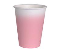 Ciao - Gobelets en papier FSC compostables (250 ml), 8 pièces, rose ancien, 34809