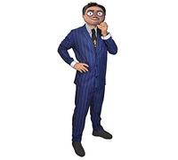 Ciao- Gomez Costume déguisement Homme Adult Original Addams Family (Taille Unique), Men, À Rayures, 11141, Blue, One Size