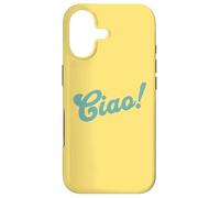 Ciao Graphique de Voyage européen Italien Hello Goodbye Fun Coque pour iPhone 17