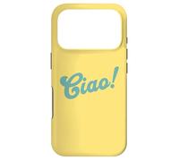 Ciao Graphique de Voyage européen Italien Hello Goodbye Fun Coque pour iPhone 17 Pro