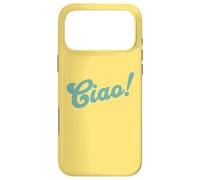 Ciao Graphique de Voyage européen Italien Hello Goodbye Fun Coque pour iPhone 17 Pro Max