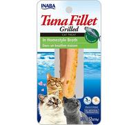 Ciao Grilled Tuna Fillet in Homestyle Broth by Inaba - 1 Pack 15g / Cat Treat, Delicious & Healthy Snack, Food Topper, Pill Assist, Training Treat, Natural, Grain Free