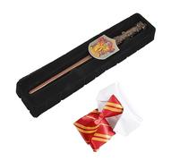 Ciao Harry Potter kit de déguisement (Baguette Magique 30cm, Cravate et Emblème Gryffondor Gryffindor) in giftbox, Marron