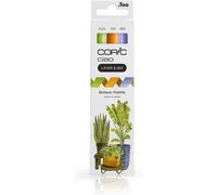 Ciao Layer & Mix « Botanic Palette »,Set De Marqueurs De 3 Couleurs Différentes,Marqueur De Mise En Page Avec Une Pointe Moyenne Et Une Pointe Brosse..[Y816]