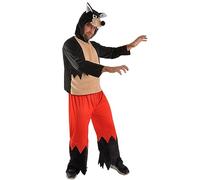 Ciao- Loup Méchant costume déguisement homme adult (Taille unique)