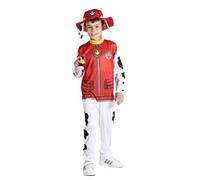 Ciao Marshall costume déguisement garçon original Paw Patrol La Pat' Patrouille (Taille 5-7 ans) avec chapeau et mini-lampe de poche