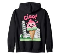 Ciao! Mignon Colisée Italien Gelati Rome pour Enfants garçons ou Filles Sweat à Capuche