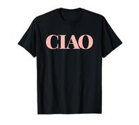 CIAO mignon en italien Bonjour/Au revoir Simple Conception T-Shirt