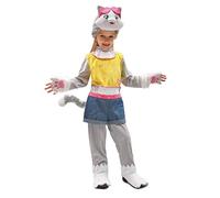 Ciao - Milady 44 Chats costume déguisement chaton chat fille (Taille 3-4 ans), Grey, Pink