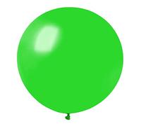 Ciao - Pack 10 maxi balloons in natural latex Premium Quality G40 (Ø 100cm / 40"), dark green