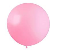 Ciao - Pack 10 maxi balloons in natural latex Premium Quality G40 (Ø 100cm / 40"), pastel pink