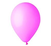 Ciao - Pack 100 balloons in natural latex Premium Quality G120 (Ø 33cm / 13"), bright pink