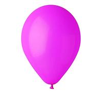 Ciao - Pack 100 balloons in natural latex Premium Quality G120 (Ø 33cm / 13"), fuchsia pink