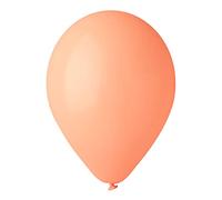 Ciao - Pack 100 balloons in natural latex Premium Quality G120 (Ø 33cm / 13"), peach rose