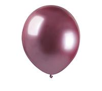 Ciao - Pack 100 balloons metallized in natural latex Premium Quality A50 (Ø 13cm / 5"), pink metallized