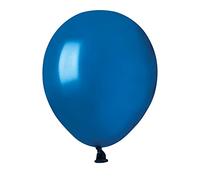 Ciao - Pack 100 balloons pearly in natural latex Premium Quality A50 (Ø 13cm / 5"), blue pearl