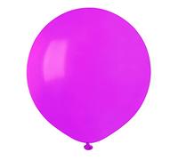 Ciao - Pack 25 balloons in natural latex Premium Quality G150 (Ø 48cm / 19"), fuchsia pink