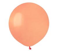 Ciao - Pack 25 balloons in natural latex Premium Quality G150 (Ø 48cm / 19"), peach rose