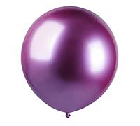 Ciao - Pack 25 balloons metallized in natural latex Premium Quality G150 (Ø 48cm / 19"), pink metallized