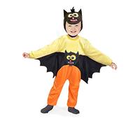 Ciao- Petite Chauve-souris Funny Bat costume déguisement grenouillère baby (Taille 1-2 ans)