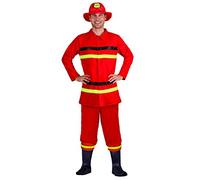 Ciao - Pompier Costume adulte, taille L