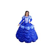 Ciao Princesse d'Autriche Sissi costume déguisement fille (Taille 4-6 ans), bleu
