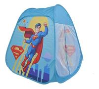 Ciao - Rideau de Jeu Superman DC Comics (80 x 80 x 90 cm) Pliable avec Ouverture Pop-up, Couleur Bleu, Rouge, Jaune, One Size, E7215