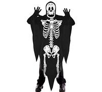 Ciao- Skeleton Ghost Costume déguisement Unisex Adult (Taille Unique XL), Noir