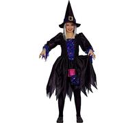 Ciao- Sorcière de la Nuit costume déguisement fille (Taille 7-10 ans)