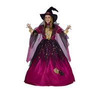 Ciao- sorcière Disguise, Girls, 26257.5-7, Pink, Black, Gold, 5-7 Ans
