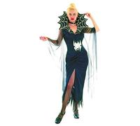 Ciao- Strega Spider Queen Costume Donna (Taglia Unica), 62044, Noir