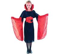 Ciao- Strega Spiderella Costume Bambina (Taglia 5-7 Anni), Ragazza, 61143.M, Rosso, Nero
