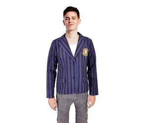 Ciao- Veste Uniforme Scolaire Nevermore Academy Costume déguisement garçon Fille Original Wednesday Addams (Taille Unique Adolescent)
