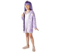 Ciao Violet Willow robe costume déguisement original Rainbow High fille (Taille 4-6 ans) avec fourrure écologique e perruque