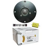Ciare 1 HT269 HT 269 dôme Tweeter Driver Noir 100 Watt rms 200 Watt Max 11,00 cm 110 mm diametre impédance 8 ohms sensibilité 90 DB Maison, 1 pièce + condensateur et 5 Stickers Cadeau